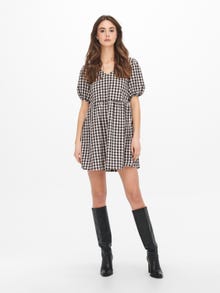 ONLY Puff sleeve Dress -Black - 15246859