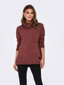 ONLY Golf Sweter -Mineral Red - 15246966