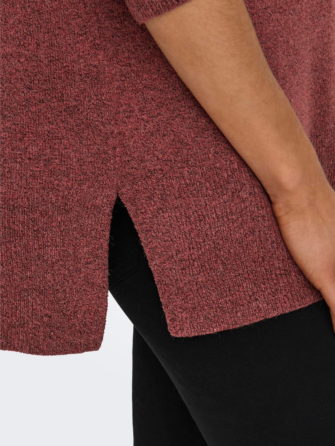 ONLY Golf Sweter -Mineral Red - 15246966