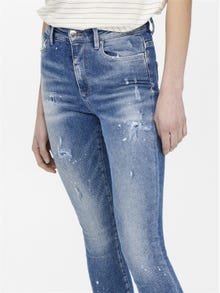 ONLY Modelo ONLMila life de tiro alto al tobillo Jeans skinny fit -Light Blue Denim - 15247010