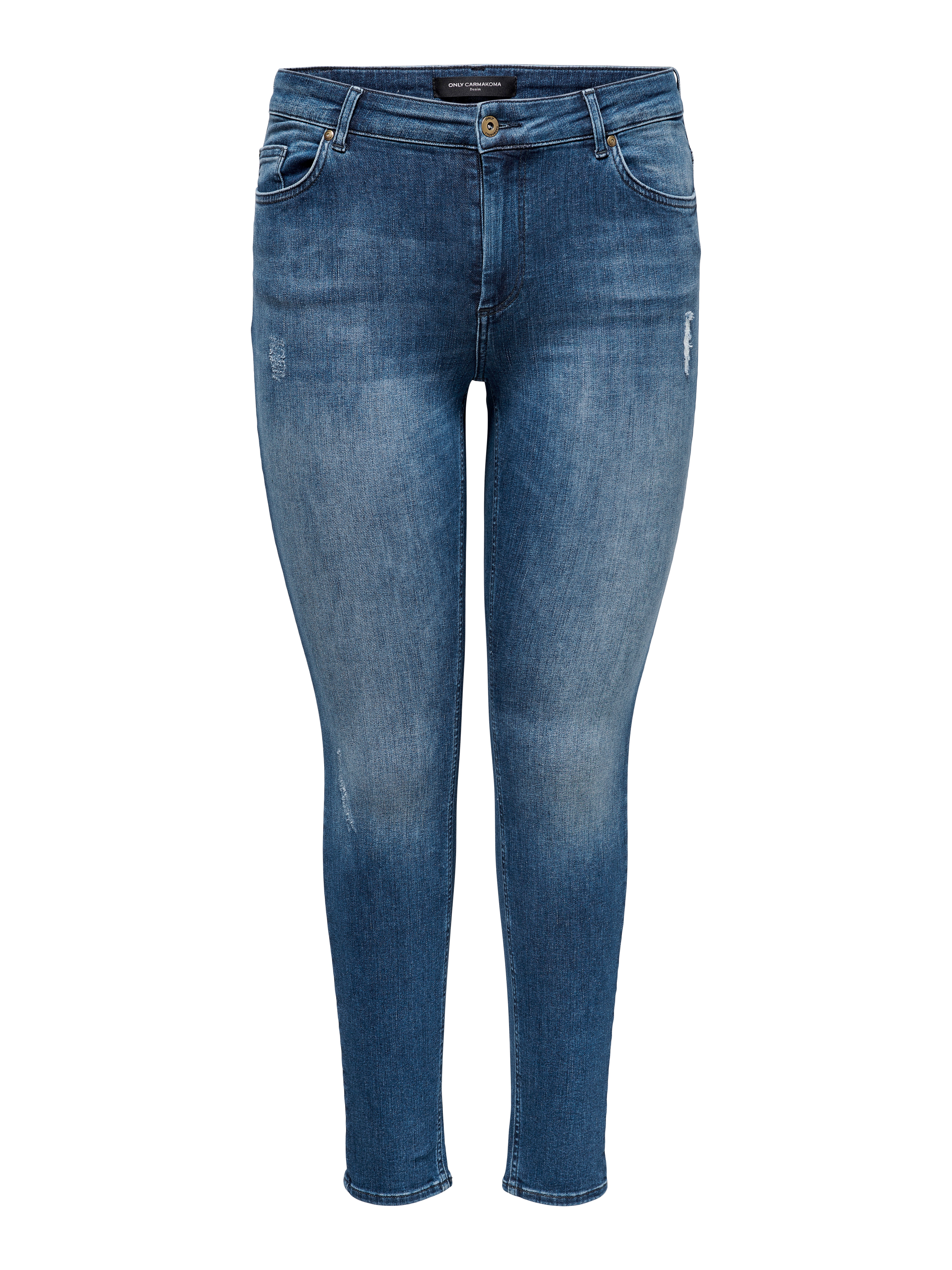 Thumbnail - Carwilly Mittlere Taille Skinny Fit Jeans