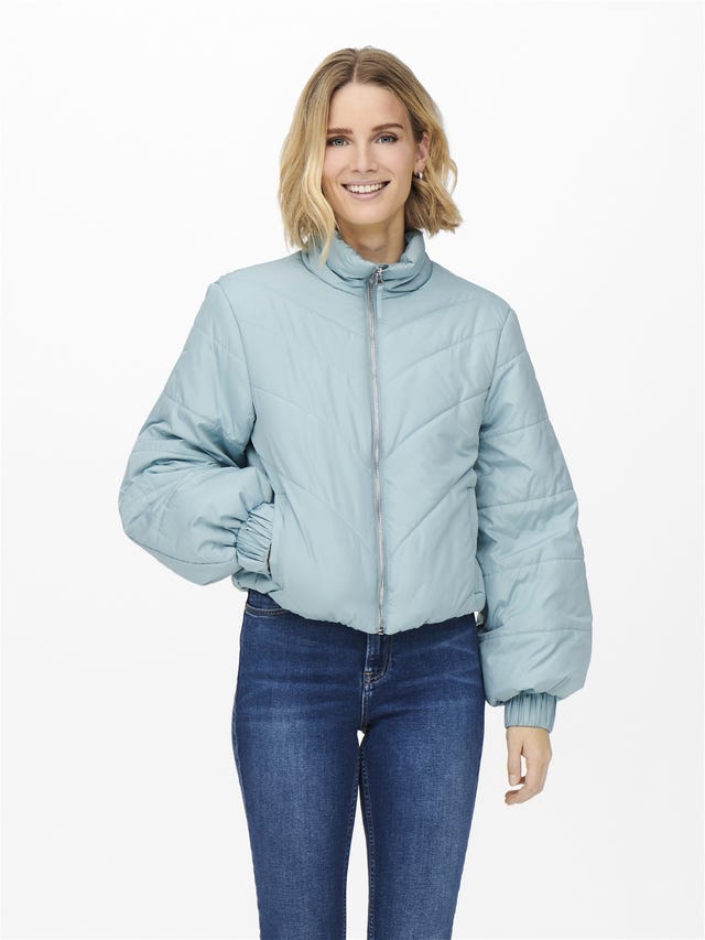 ONLY Solid colored quilted Jacket - 15247077