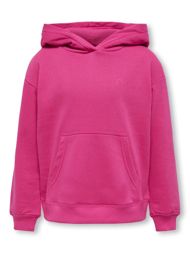 ONLY Solid colored Hoodie - 15247208
