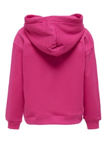 ONLY Sweat-shirts Loose Fit Col rond -Fuchsia Rose - 15247208