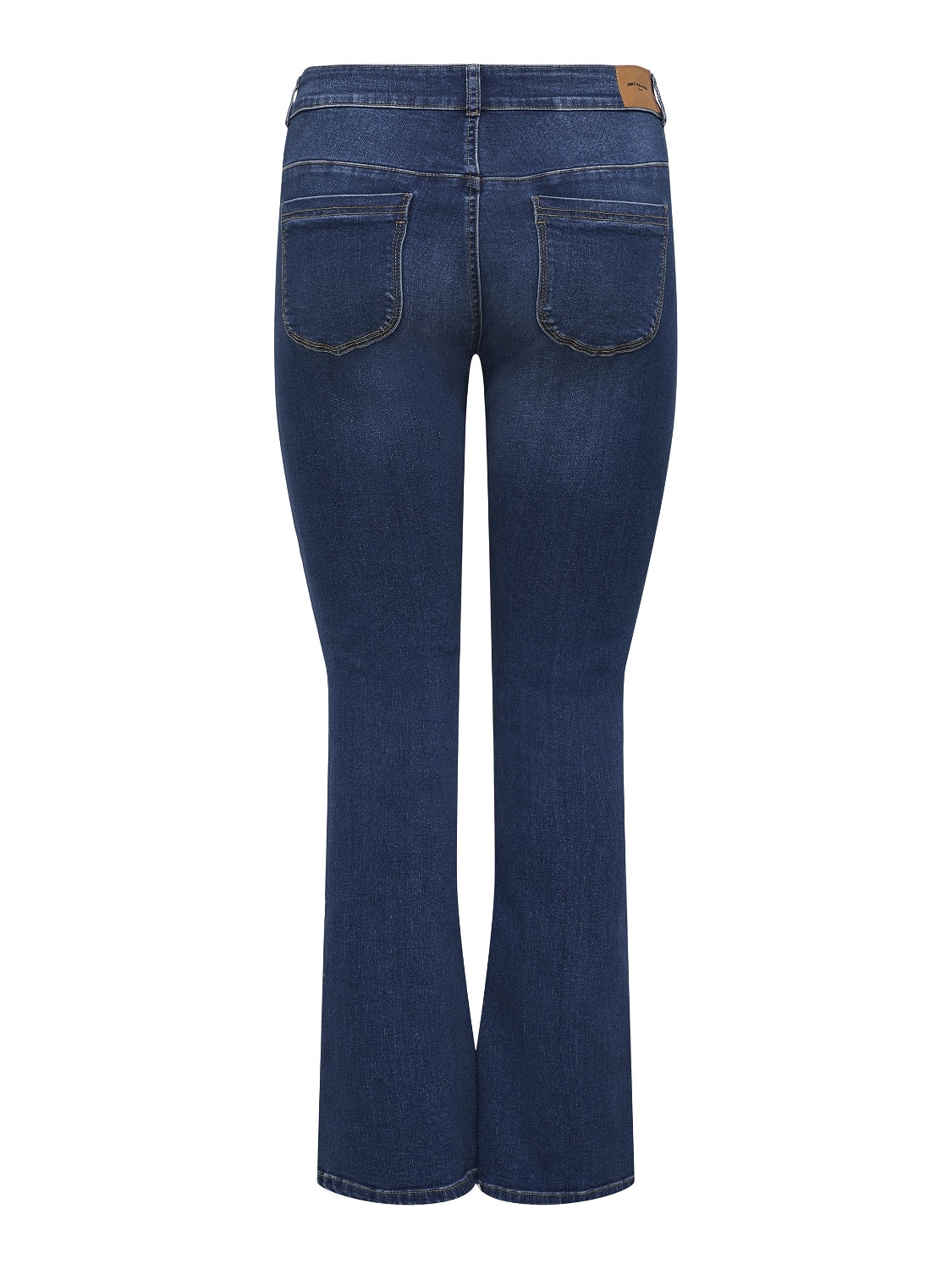 ONLY Jeans Flared Fit Taille haute Bootcut -Medium Blue Denim - 15247222