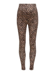 ONLY Leggings Tight Fit Taille haute -Black - 15247224