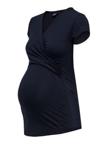 ONLY Mama wikkel Top -Night Sky - 15247229