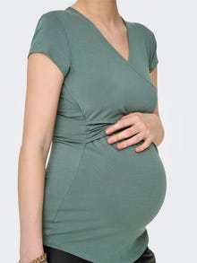 ONLY Mama portefeuille Top -Balsam Green - 15247229