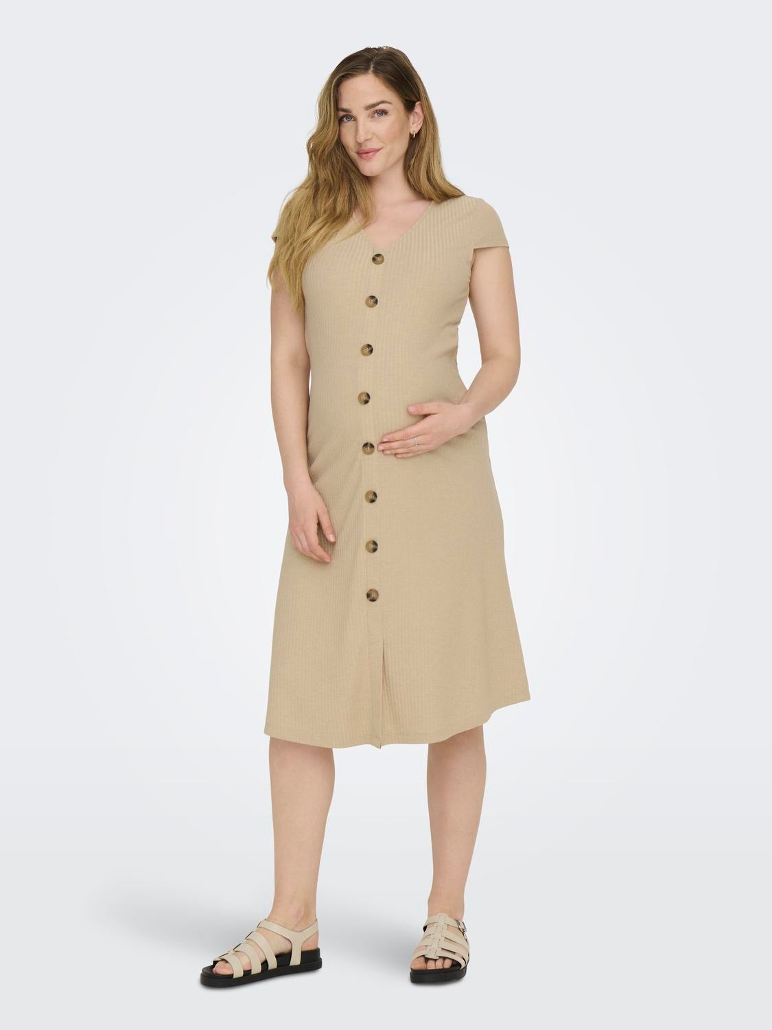ONLY Knopf Kleid -Nomad - 15247235