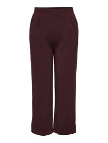 ONLY Regular Fit Trousers -Vineyard Wine - 15247324