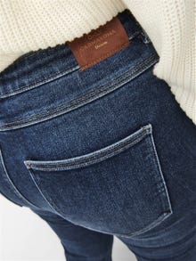 ONLY Gerade geschnitten Hohe Taille Jeans -Dark Blue Denim - 15247537