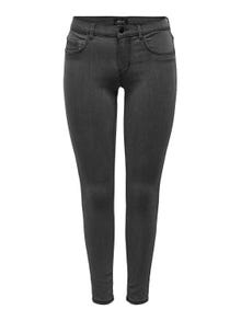 ONLY Petite ONLRAIN  REG NOOS skinny fit jeans -Dark Grey Denim - 15247546