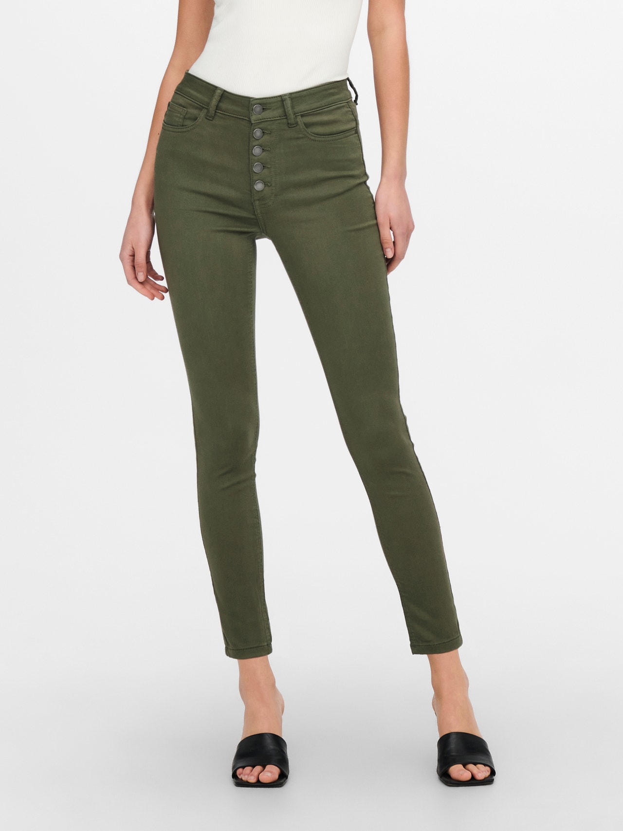 ONLY Skinny Fit Trousers -Kalamata - 15247662