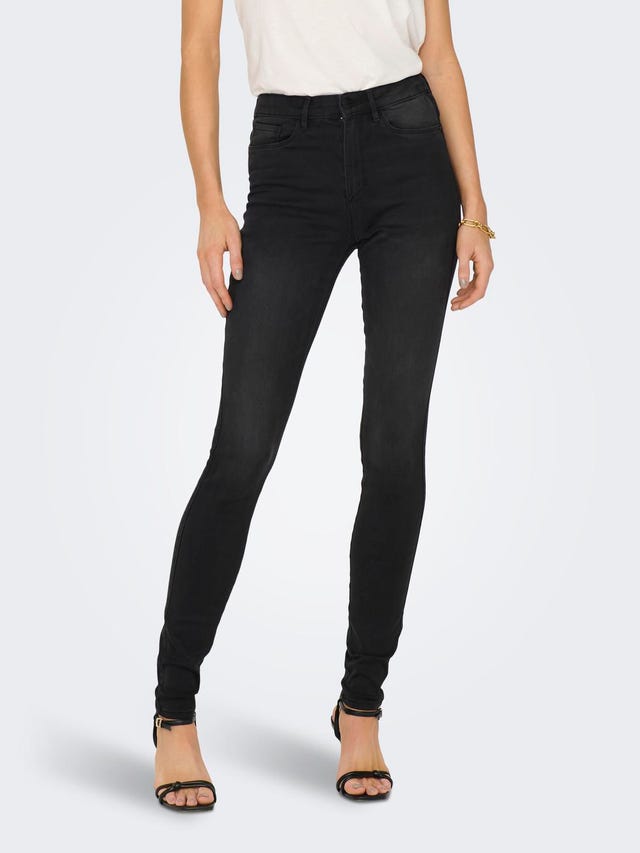 ONLY Jeans Skinny Fit Taille haute - 15247721