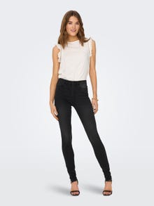 ONLY ONLRoyal Life Hw Jeans skinny fit -Black Denim - 15247721