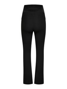 ONLY Pantalons Regular Fit Jambe évasée -Black - 15247814