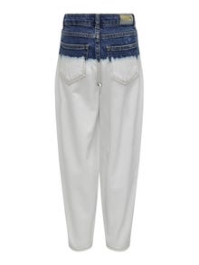 ONLY Jeans Baggy Fit -Light Medium Blue Denim - 15247841