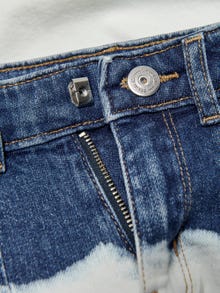 ONLY KOGLiva slouchy tie dye jean taille haute -Light Medium Blue Denim - 15247841