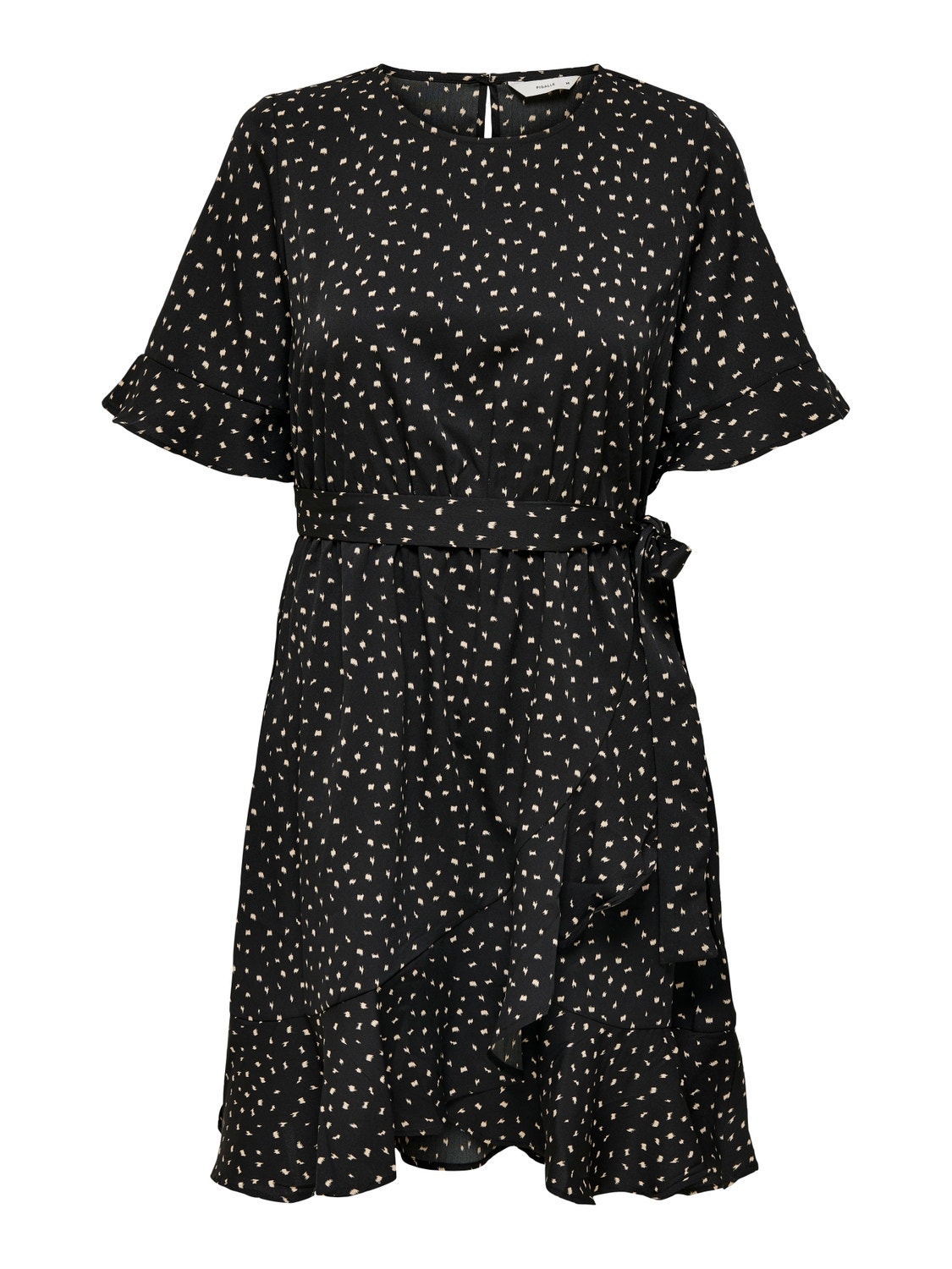 ONLY Regular Fit O-hals Kort kjole -Black - 15247954