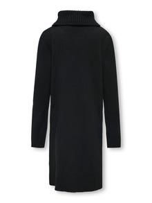 ONLY Rolkraag Gebreide jurk -Black - 15247958