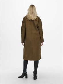 ONLY Long Coat -Rubber - 15247961