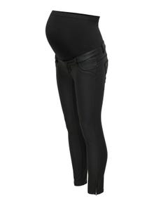 ONLY Skinny fit Mid waist Jeans -Black - 15248069