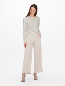 ONLY Pull-overs Col rond -Cloud Dancer - 15248335