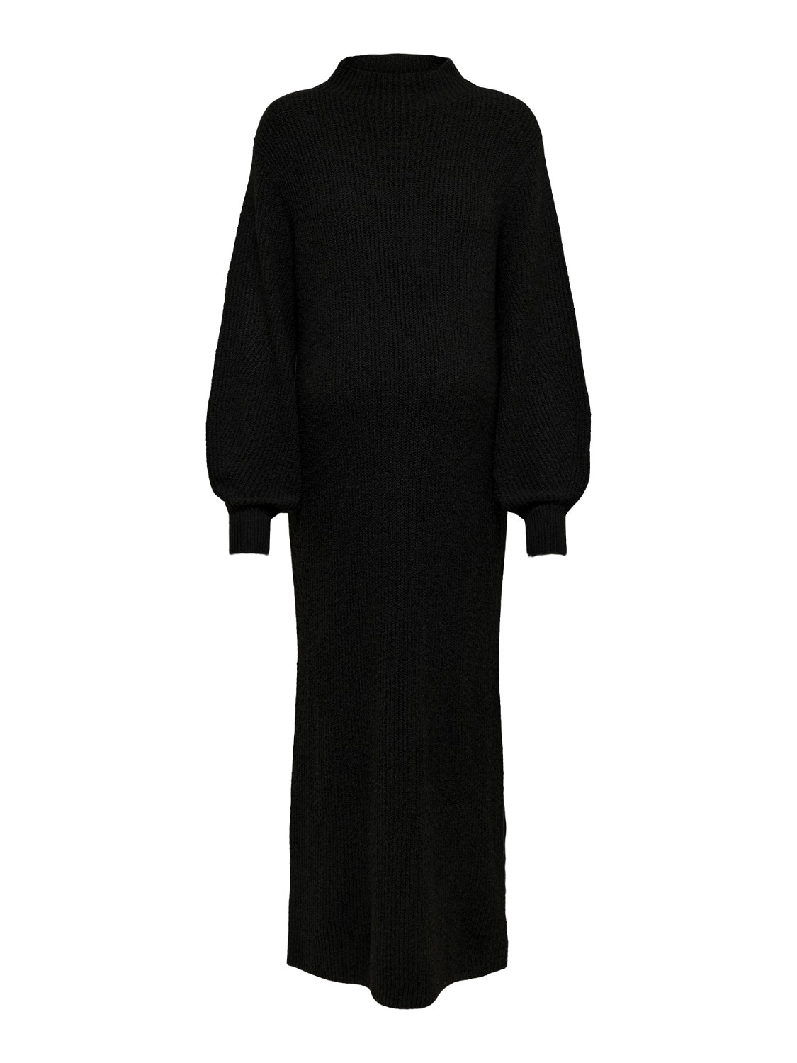 ONLY Mama long Knitted Dress -Black - 15248406