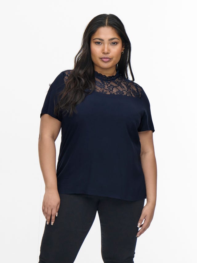 ONLY Curvy Lace Top - 15248436