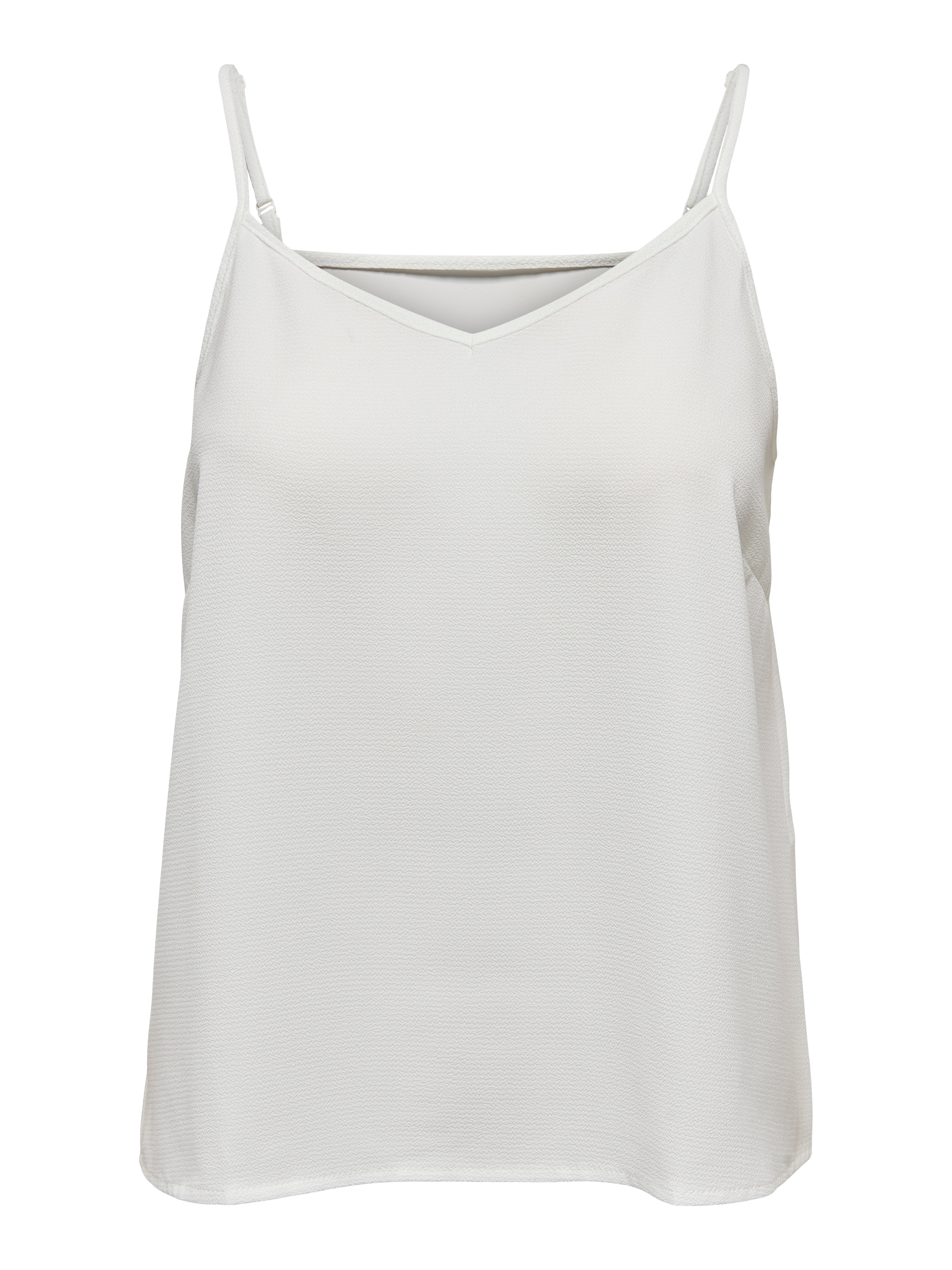 ONLY Onlviva Life Singlet Ptm - Top Canotta Donna In Poliestere Riciclato - Basic Sostenibile