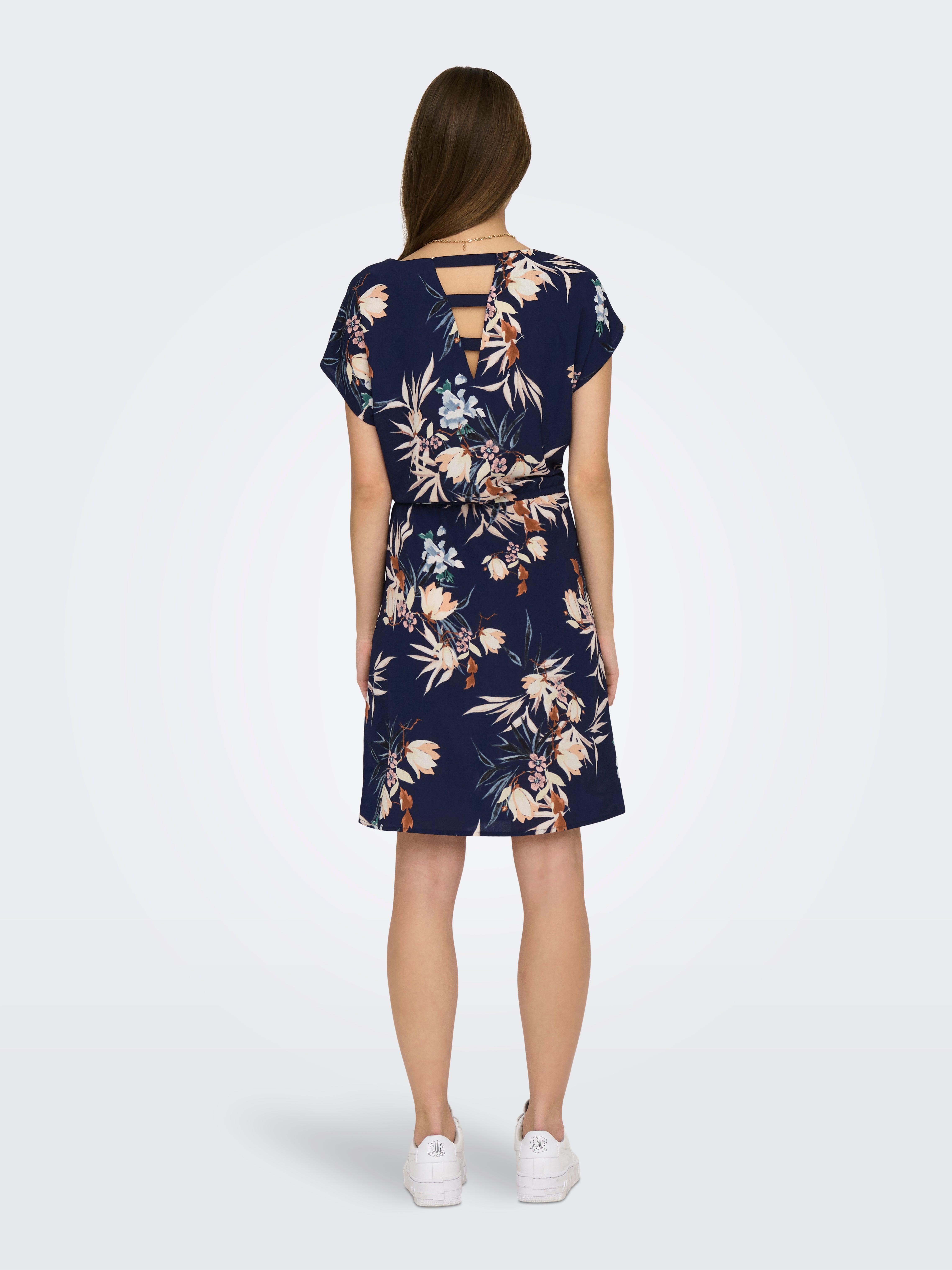 Monument view short sleeve wrap dress sale