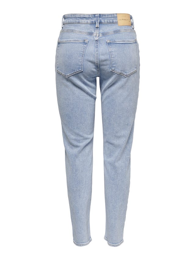 ONLY Gerade geschnitten Hohe Taille Jeans - 15248715