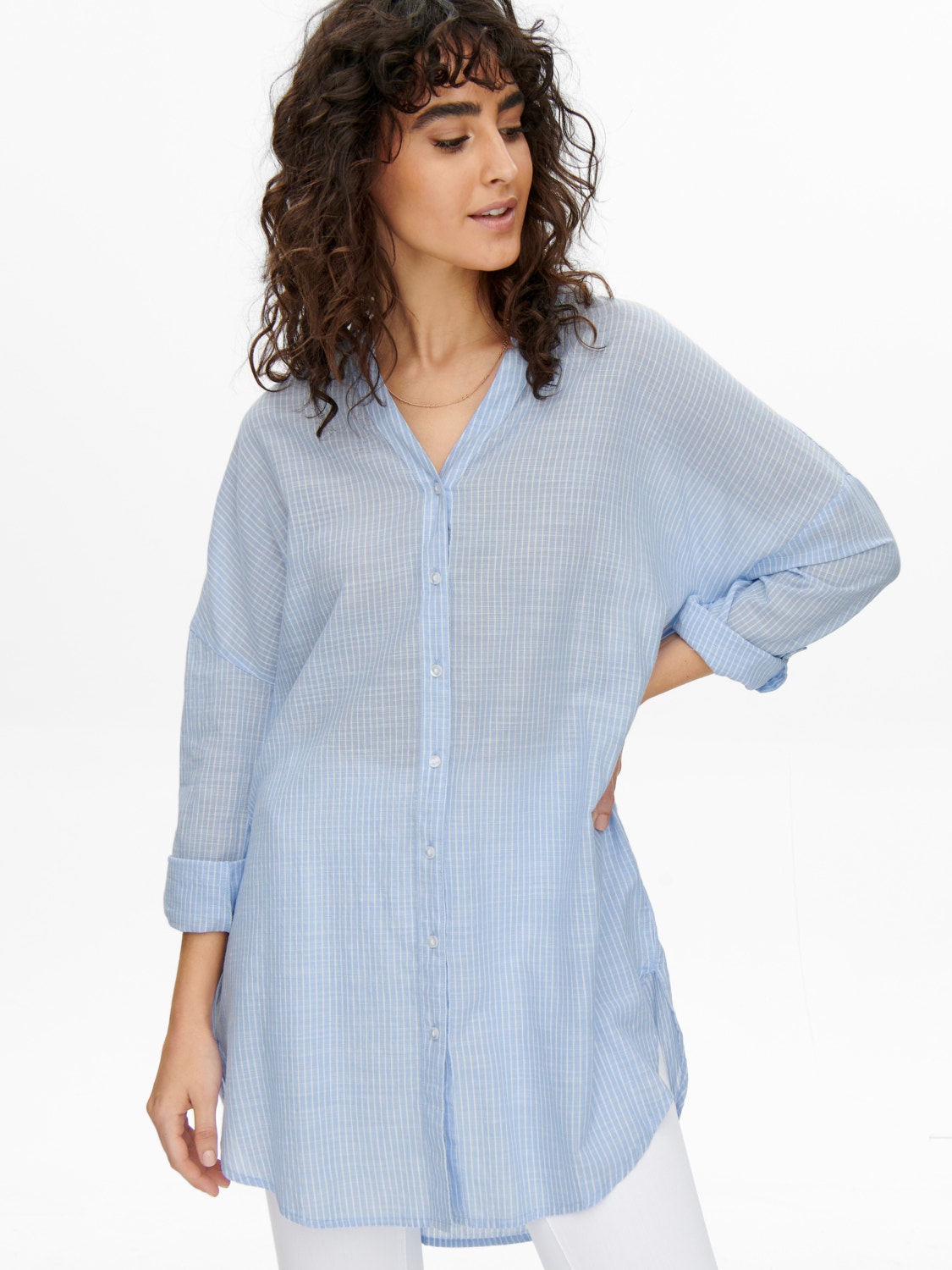 ONLY Regular Fit Shirt -Della Robbia Blue - 15248916