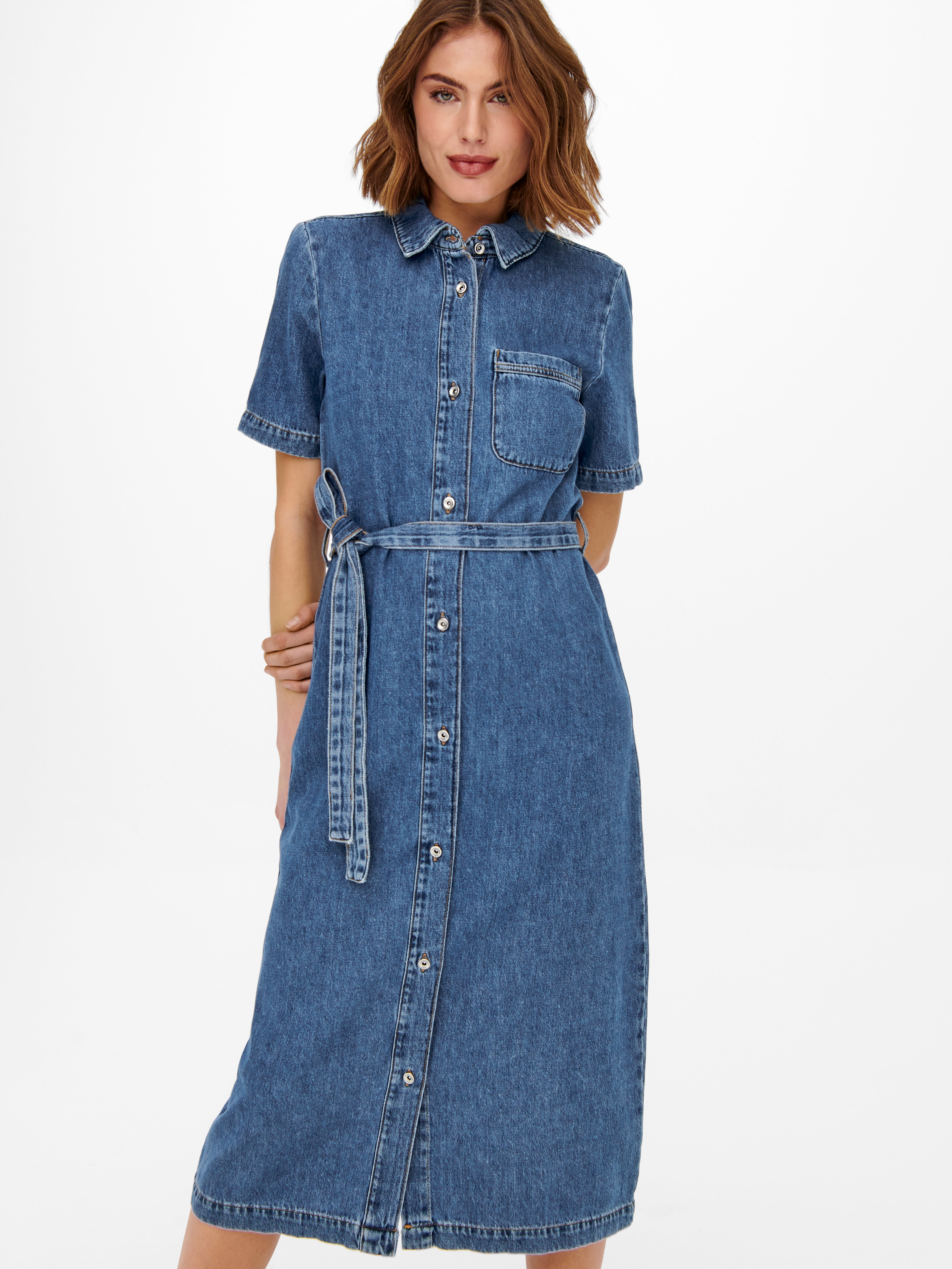 Short sleeved Denim Dress with 20% discount! | ONLY®