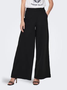 ONLY Flared Fit Trousers -Black - 15249043