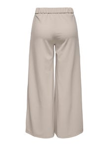 ONLY JDYTANJA Utsvängd passform Byxor med vida ben -Chateau Gray - 15249043
