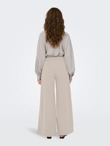 ONLY JDYTANJA Utsvängd passform Byxor med vida ben -Chateau Gray - 15249043