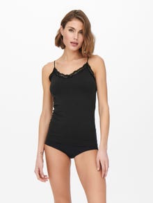 ONLY Seamless Top -Black - 15249083