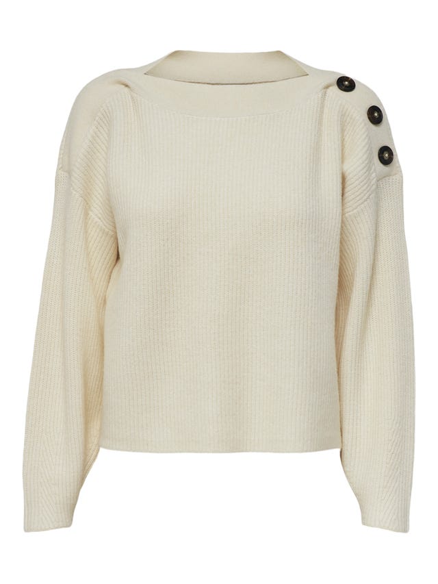 ONLY Boat neck Pullover - 15249132