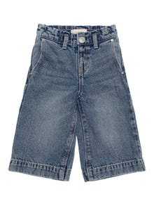 ONLY Flared Fit Mid waist Jeans -Medium Blue Denim - 15249250