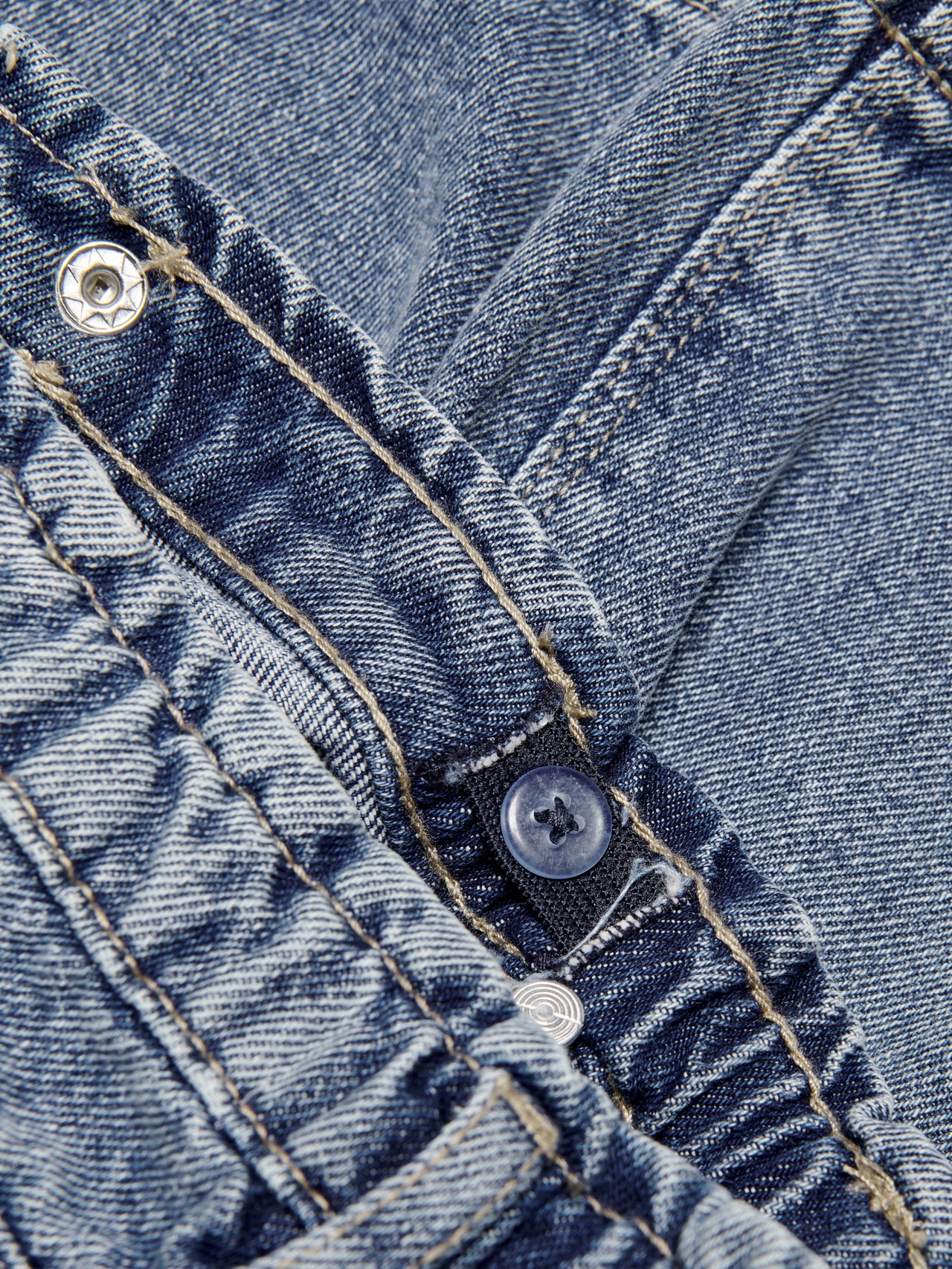ONLY Mini Wide Cropped jeans -Medium Blue Denim - 15249250