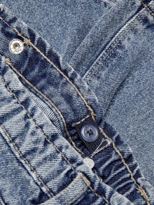 ONLY Weite Cropped Jeans -Medium Blue Denim - 15249250