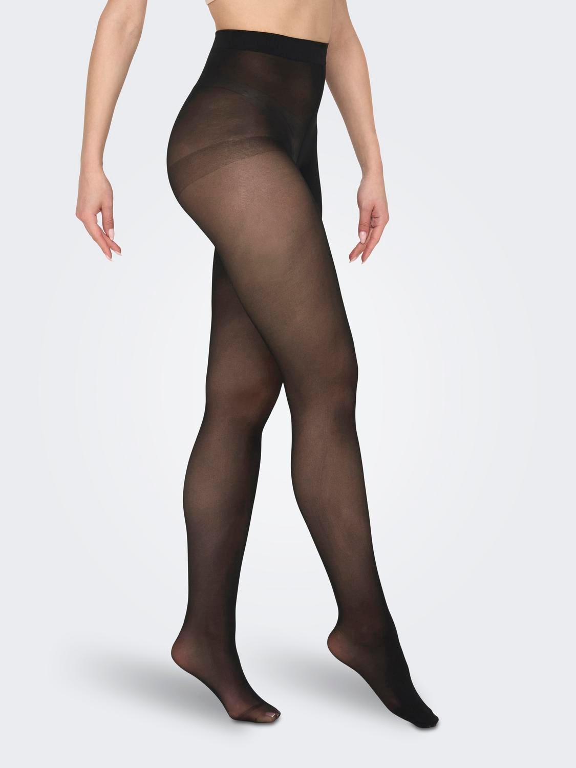 ONLY Hohe Taille Strumpfhose -Black - 15249278