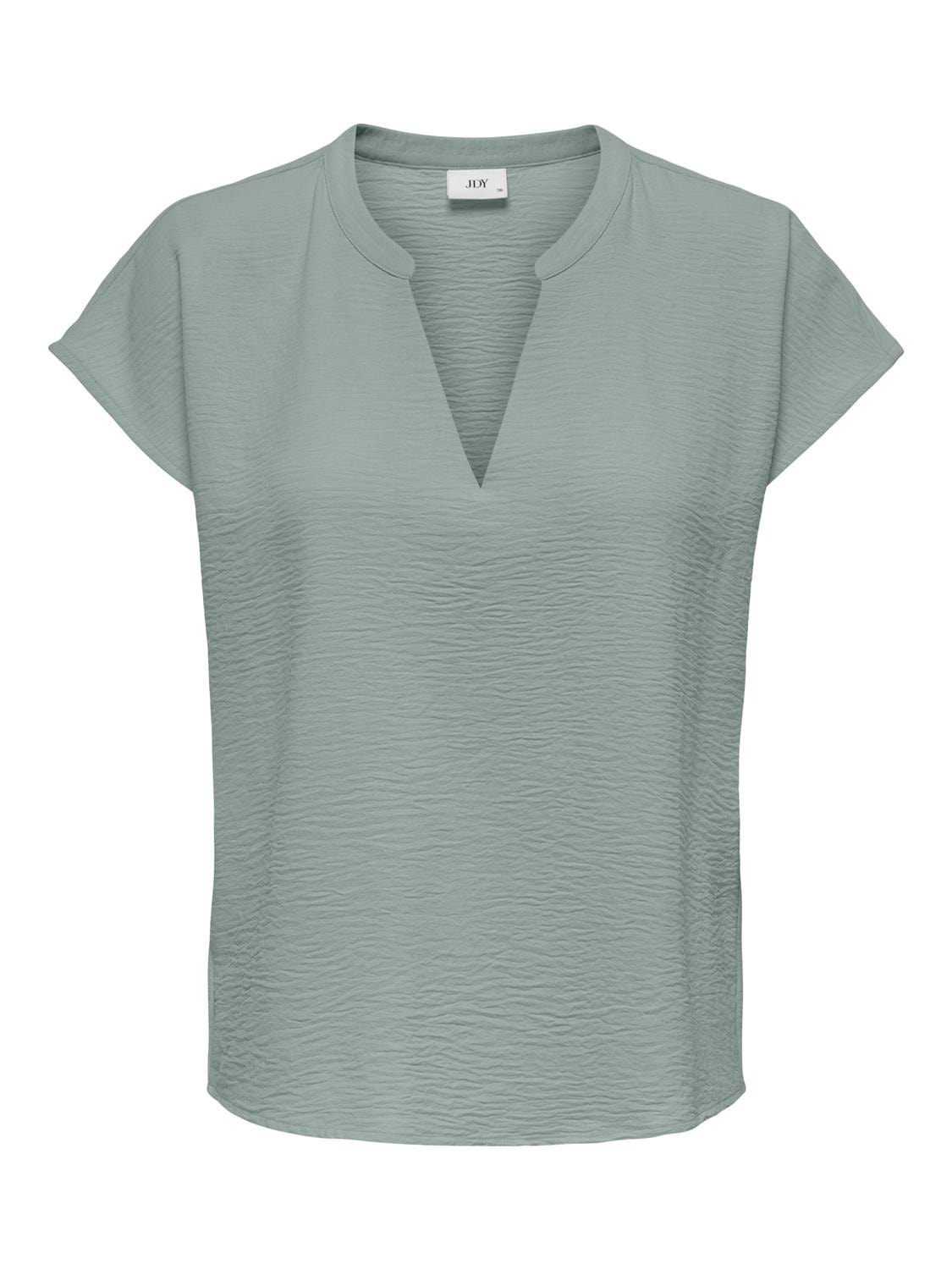 ONLY Cuello en pico Top -Chinois Green - 15249287