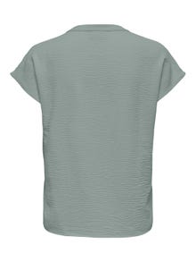 ONLY Cuello en pico Top -Chinois Green - 15249287