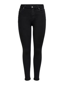 ONLY ONLMILA High waist Skinny fit Jeans -Black - 15249386