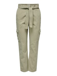 ONLY High waisted Cargo Trousers -Mermaid - 15249397