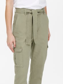 ONLY Cargo Fit High waist Trousers -Mermaid - 15249397