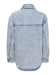 ONLY Oversized Denimskjorte -Light Blue Denim - 15249408