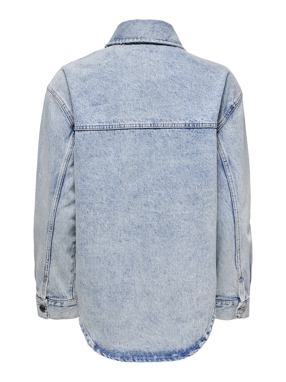 ONLY Standard fit Overhemd kraag Manchetten met knoop Overhemd -Light Blue Denim - 15249408